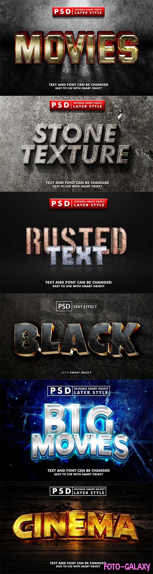 Psd text effect set vol 499