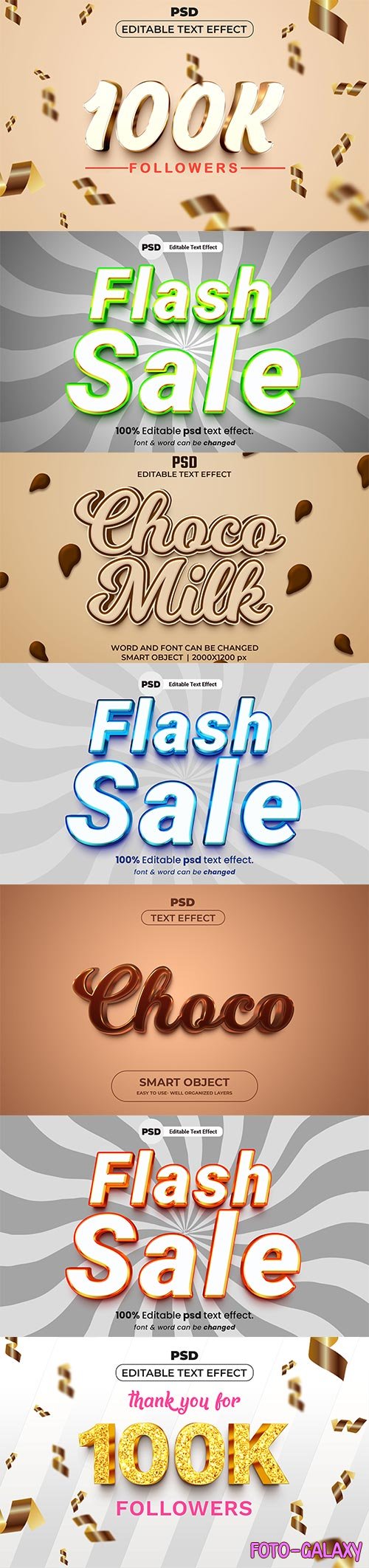 Psd text effect set vol 514