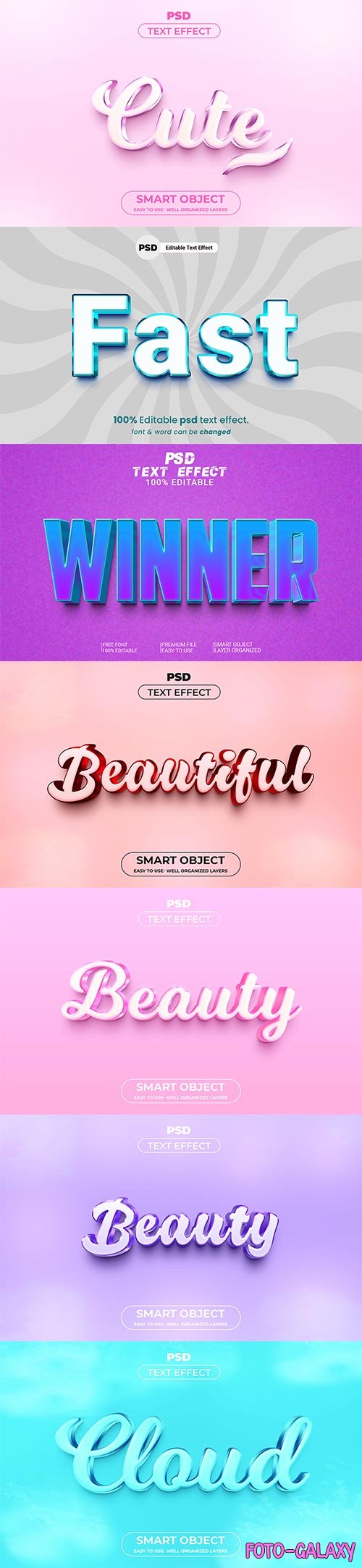 Psd text effect set vol 513