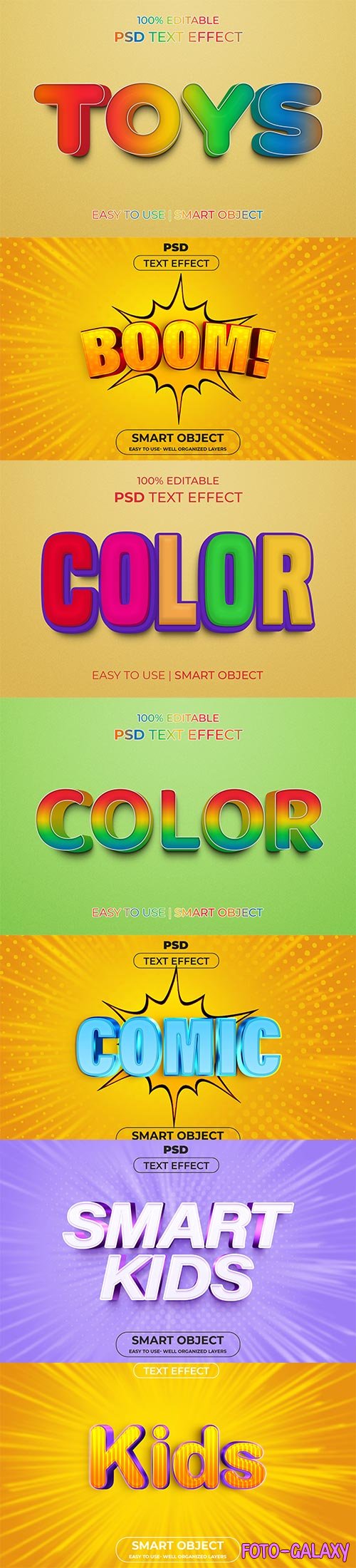 Psd text effect set vol 512