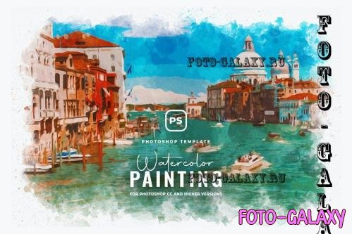 Scene Watercolor Effect