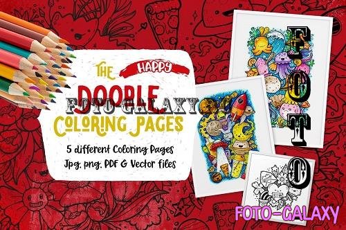 The Happy Doodle Coloring Pages - 4981260
