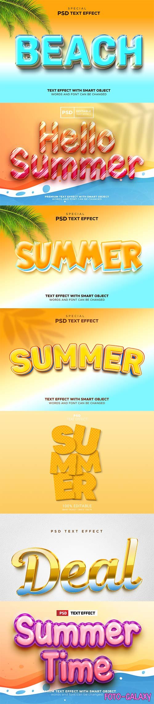 Psd text effect set vol 600