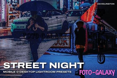 Street Night Lightroom Presets & LUTs