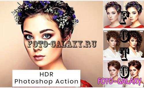 HDR Photoshop Action - PFFYQEF