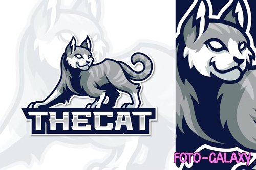 Cat - Mascot & Sport Logo