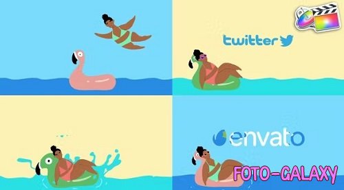 Videohive - Vacation Logo 38264250 - Project For Final Cut & Apple Motion