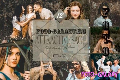 12 Attractive Sage Photoshop Actions