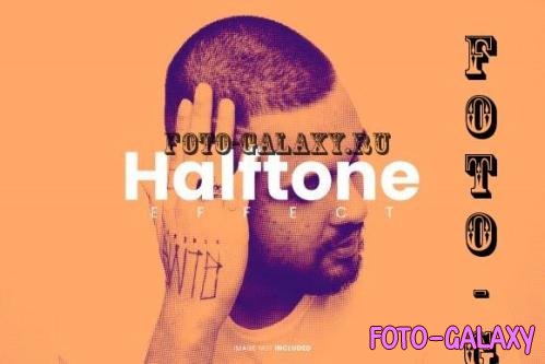 Halftone Photo Effect - KQR39E6
