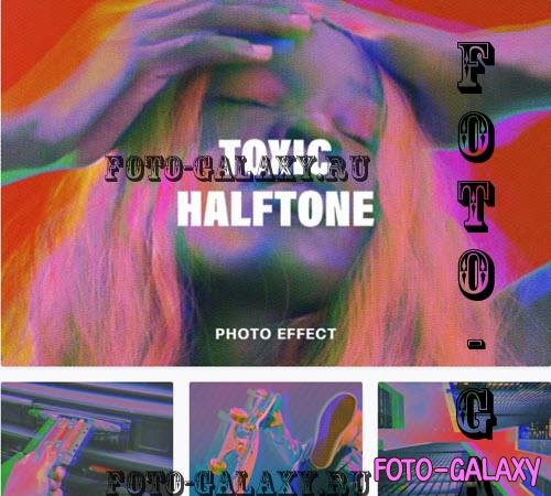 Toxic Halftone Effect - 7342034