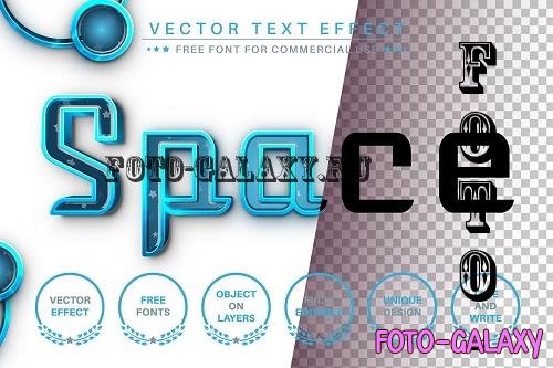 Space - Editable Text Effect - 7367167