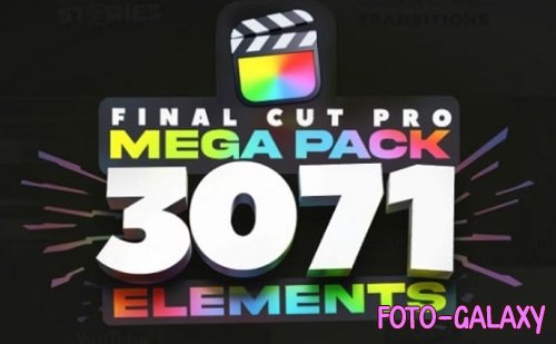 LenoFX Mega Pack (3071 ELEMENTS) - Project For Final Cut Pro X