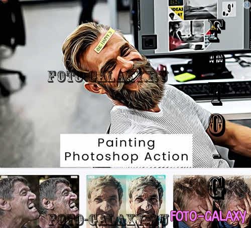 Painting Photoshop Action - 2EUWSGC