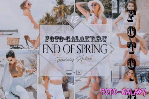 12 Photoshop Actions, End of Spring Ps