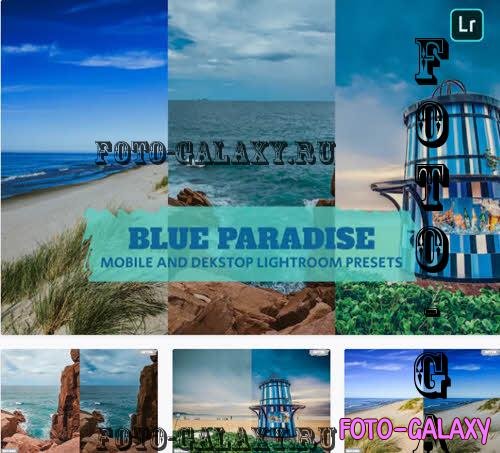 Blue Paradise Lightroom Presets Dekstop and Mobile