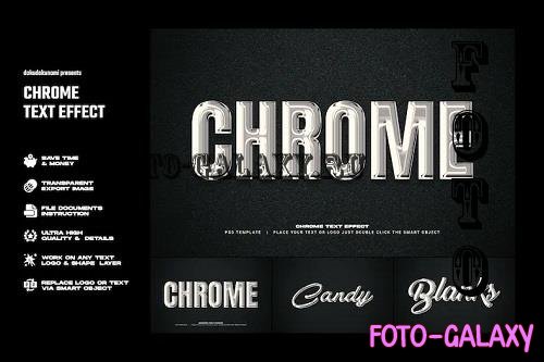 Chrome text effect - PW9TGCA