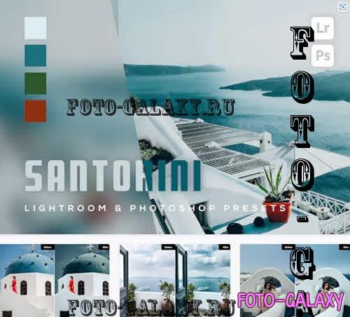 7 Santoirini Lightroom and Photoshop Presets