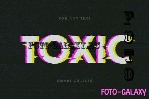 Toxic Broadcasting Text Effect - 7487532
