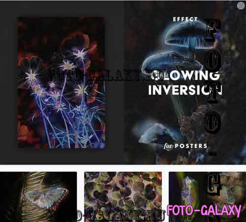 Glowing Inversion Effect for Posters - 7411620