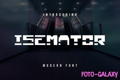 Isemator Modern Font OTF 