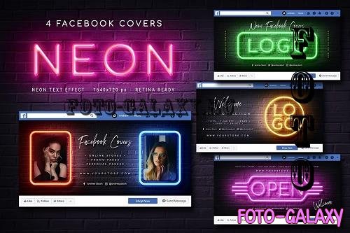 Neon Facebook Covers - 7551207