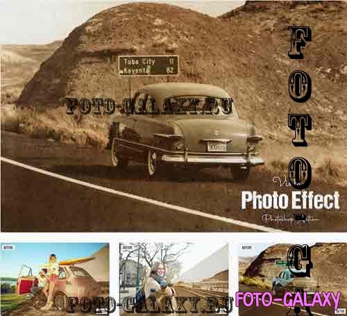 Vintage Effect Photoshop Action - 7DJ9P7L