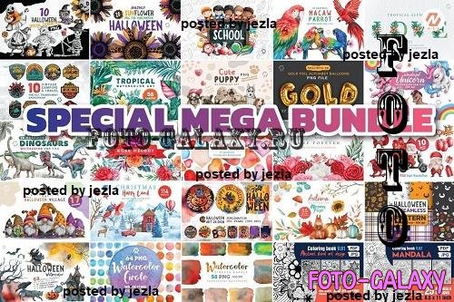 Special Mega Clipart Bundle - 30 Premium Graphics