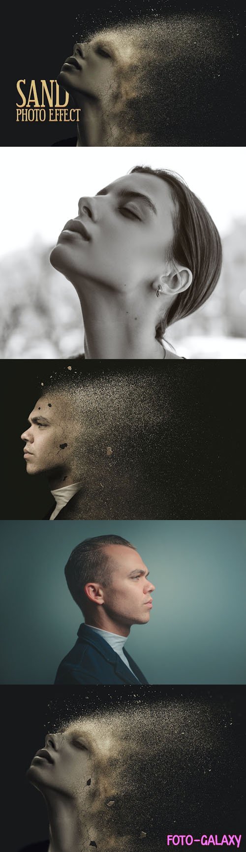 Awesome Sand Dispersion Effects for Photoshop