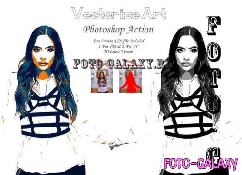 Vectorize Art Photoshop Action - 10263710