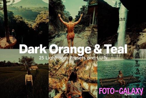 Dark Orange & Teal Lightroom Presets - 10259241