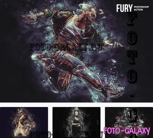 Fury Photoshop Action - 3LBDWSV