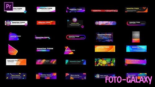 Pop Lower thirds 26926063 - Premiere Pro Template (Videohive)