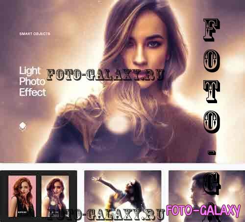 Light Flare Photo Effect - 10267042