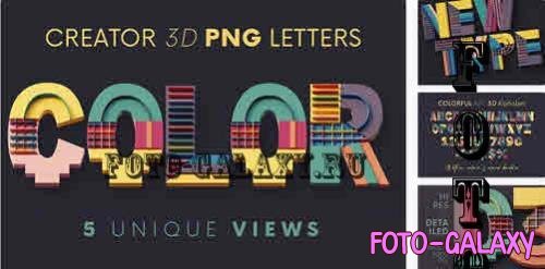 Colorful Art - 3D Lettering - 10277665