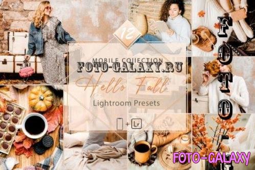 12 Mobile Lightroom Presets, Hello Fall