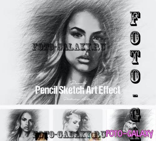 Pencil Sketch Art Effect - WEDASLB