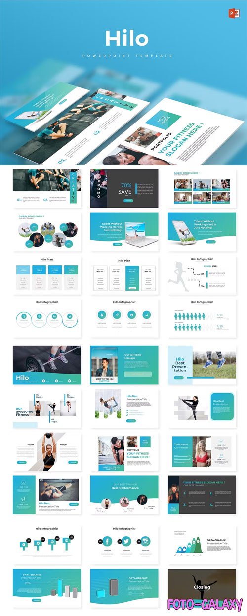 Envato - Hilo - Powerpoint Presentation Template