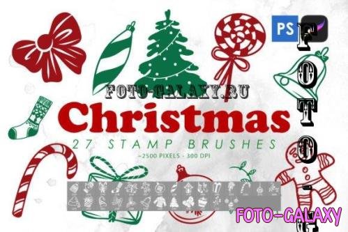 Christmas Stamp Brushes