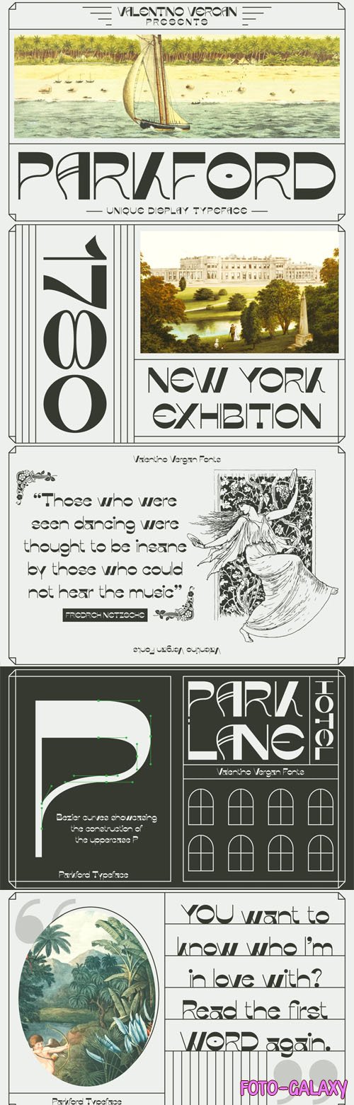 Parkford - Display Typeface