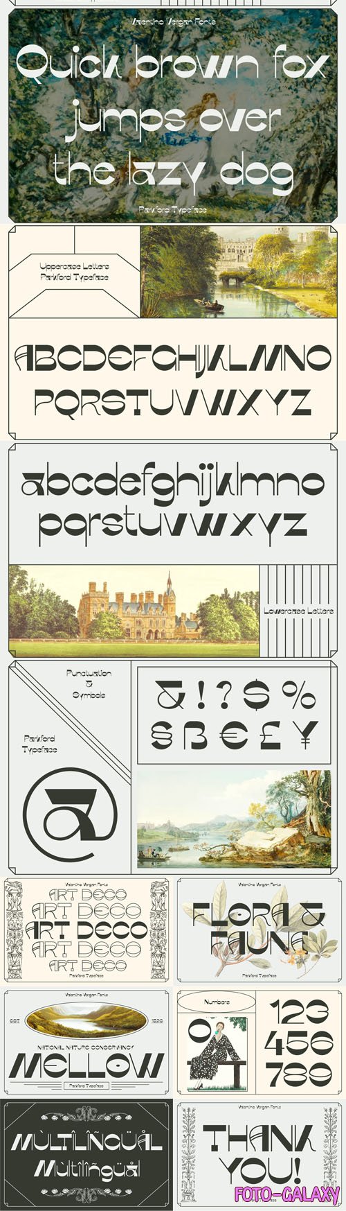 Parkford - Display Typeface