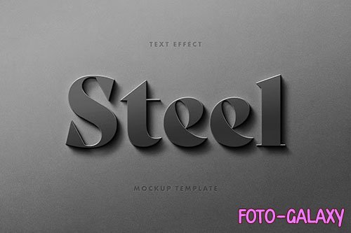 Sharp Steel Logo Mockup