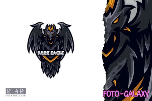 Dark Eagle - Mascot & E-sport Logo
