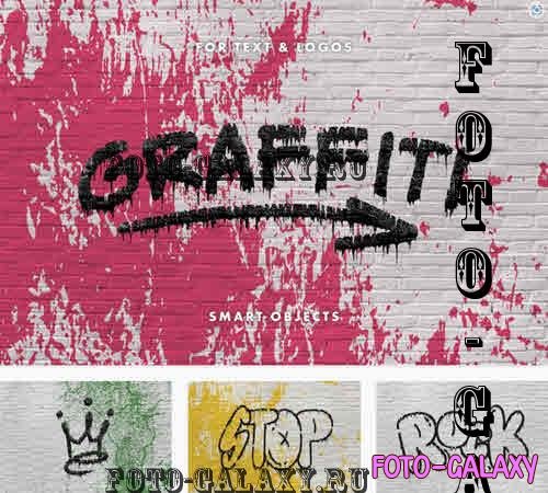 Leaking Graffiti Text Effect - 10869431