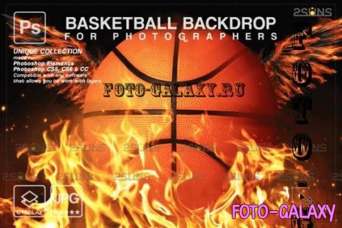 Basketball Digital Backdrop V28 - 10296389