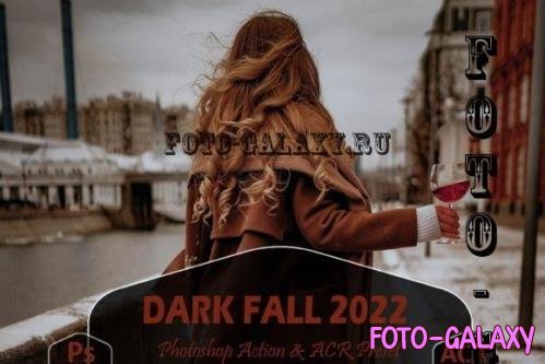 10 Dark Fall 2022 Photoshop Actions