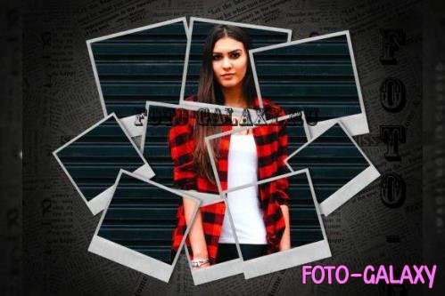 Moodboard Polaroid Collage Photo Effect