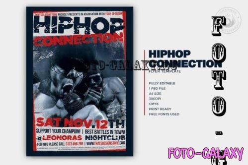 HipHop Connection Flyer Template - 1023211