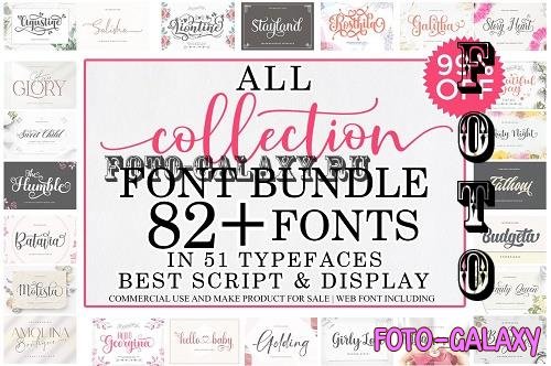 All Collection Font Bundle - 7366709