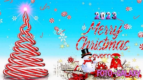 Videohive - Christmas Candy Cane Greetings 41959925 - Project For Final Cut & Apple Motion