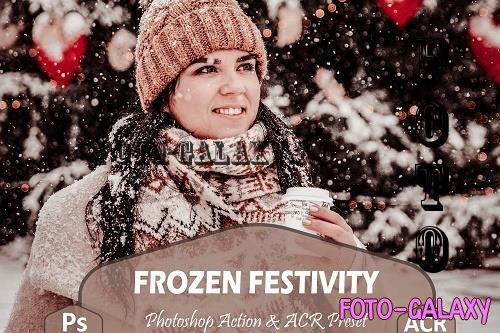 10 Frozen Festivity Photoshop Actions And ACR Presets - 2341038